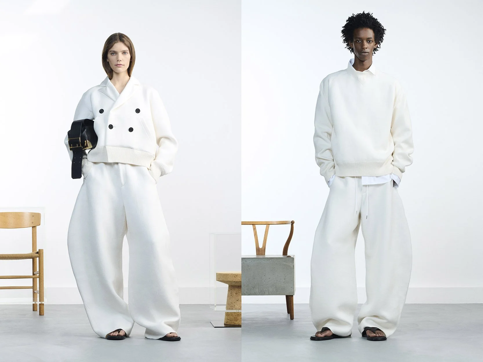 Sacai Men's + Women's Spring 2026 Collection “Everyday All Day